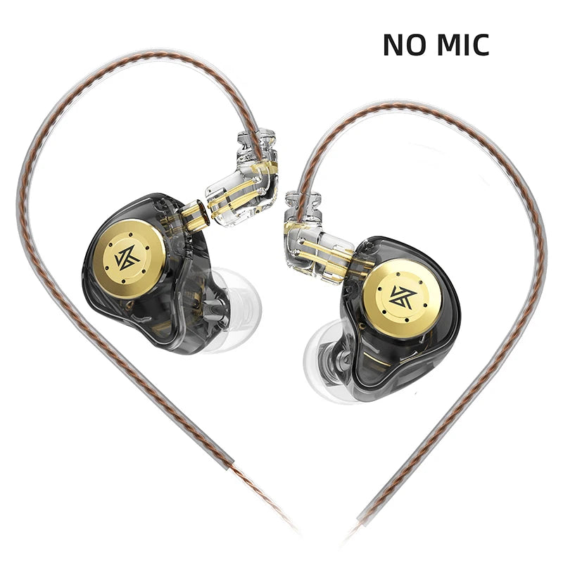O 10mm Dual Magnetic Circuit Dynamic Drive Earphone HIFI Bass Earbud Sport Noise Cancelling Headset