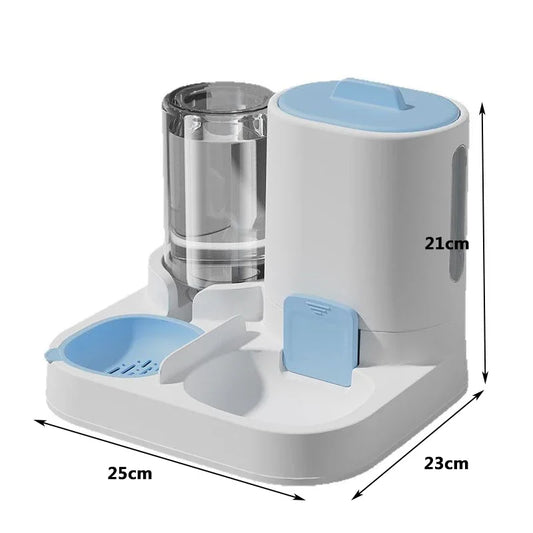 Two-in-one Food Smooth Large-Capacity Feeding and Drinking Water Bowl Cat Food Bowl Dog Bowl