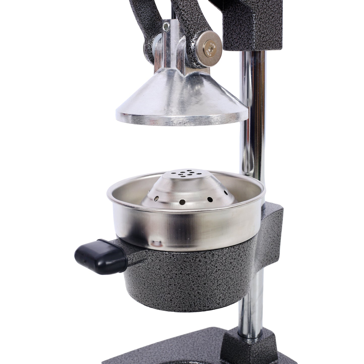 Cast Iron Citrus Juicer, Extra-Large Commercial Grade Manual Hand Press , Heavy Duty Countertop Squeezer for Fresh Orange Juice ,grey color