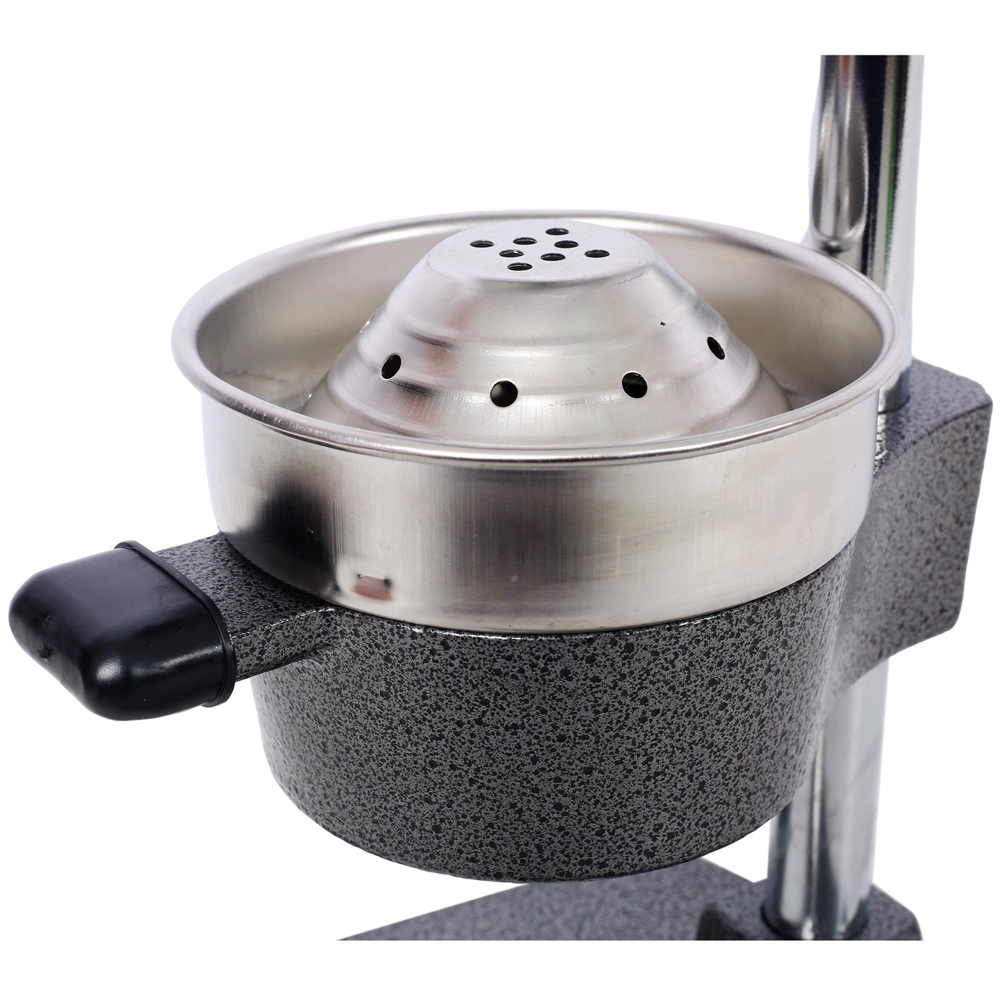 Cast Iron Citrus Juicer, Extra-Large Commercial Grade Manual Hand Press , Heavy Duty Countertop Squeezer for Fresh Orange Juice ,grey color