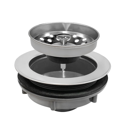 Basket Strainer Chrome Finish