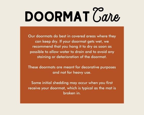 Cats Welcome, People Tolerated Doormat