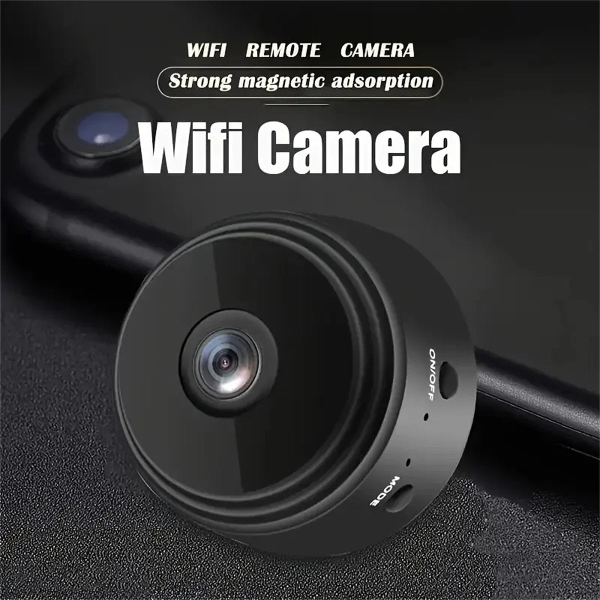 Wireless WiFi Surveillance Camera All in one Infrared Night Vision Magnetic Bracket Indoor Outdoor Home Security Camera