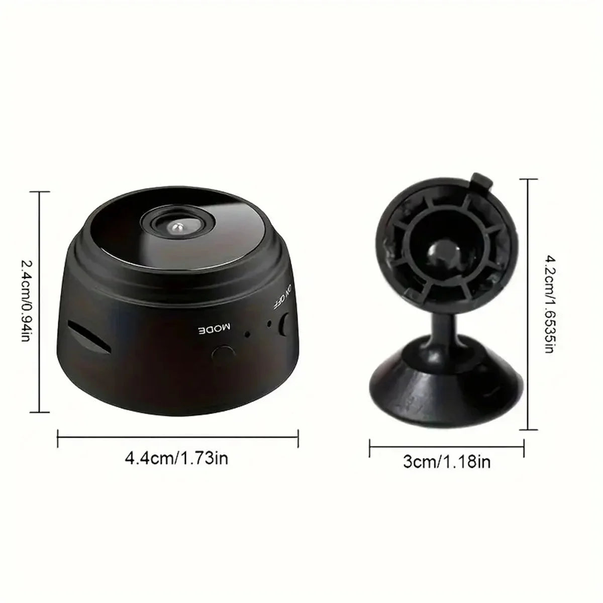 Wireless WiFi Surveillance Camera All in one Infrared Night Vision Magnetic Bracket Indoor Outdoor Home Security Camera