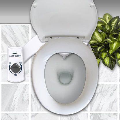 BUTT BUDDY - Bidet Toilet Attachment & Fresh Water Sprayer