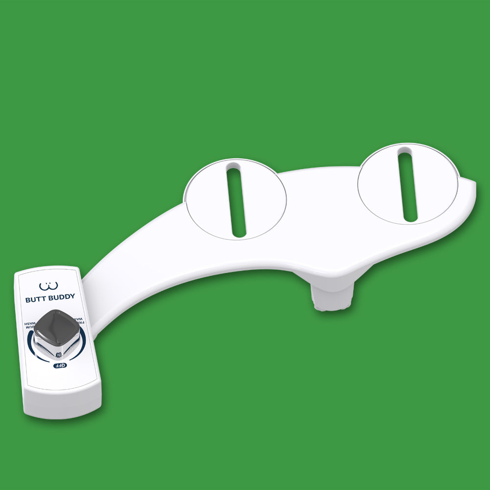 BUTT BUDDY Duo - Rear & Front Water Sprayer Bidet Toilet Attachment