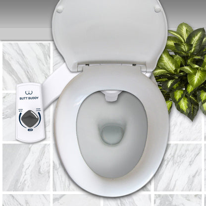 BUTT BUDDY Duo - Rear & Front Water Sprayer Bidet Toilet Attachment