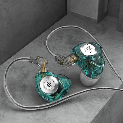 O 10mm Dual Magnetic Circuit Dynamic Drive Earphone HIFI Bass Earbud Sport Noise Cancelling Headset
