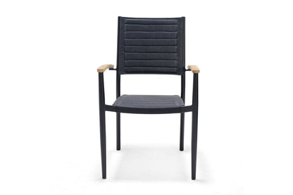 Portals Dark Lite 2pc Stacking Armchair