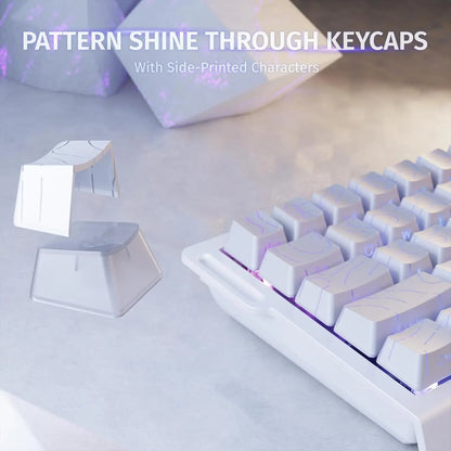 X68 HE Rapid Trigger Mechanical Gaming Keyboard 60% Wired with Adjustable Actuation, Hall Effect Magnetic Switch,8KH