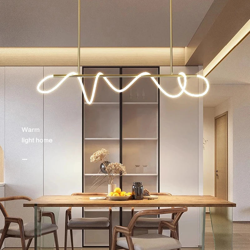Nordic smart home decoration Chandeliers living room decoration Pendant lights indoor lighting