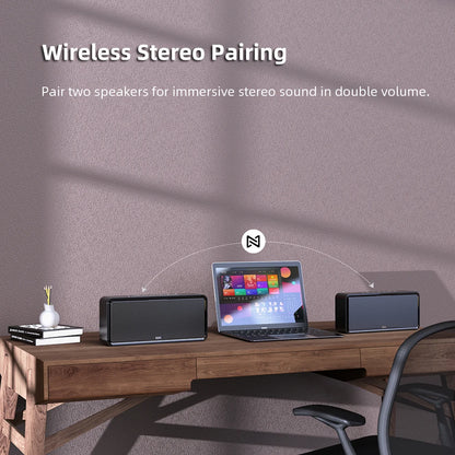 DOSS Home Bluetooth Speaker Powerful 32W Stereo Sound
