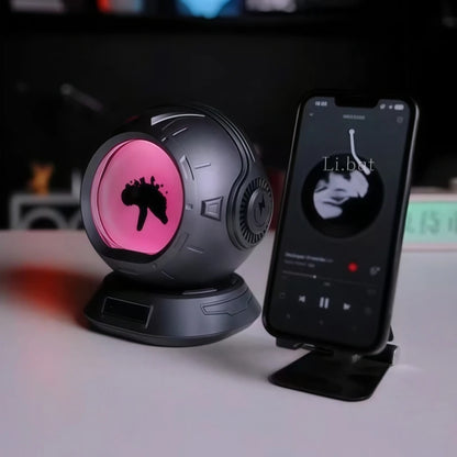 Dancing Ferrofluid Speaker with 2 Adjustable Modes and Colorful Lights