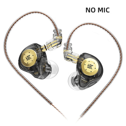 O 10mm Dual Magnetic Circuit Dynamic Drive Earphone HIFI Bass Earbud Sport Noise Cancelling Headset