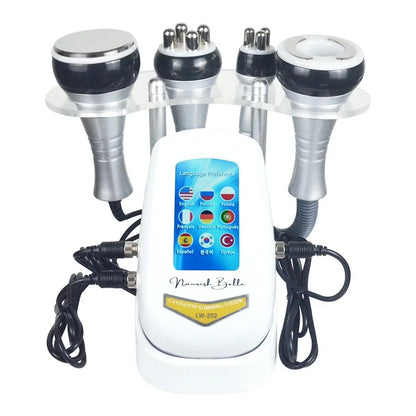 4IN1 Cavitation Body Slimming 40K Machine Beauty Massager Skin Tighten Face Lifting Vacuum