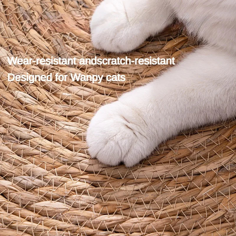 Cat Scratcher Rattan Mat Board Cat Scratch for Sharpen Nails Scraper Cats Tree Cat scratching post Sofa Mats