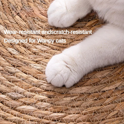 Cat Scratcher Rattan Mat Board Cat Scratch for Sharpen Nails Scraper Cats Tree Cat scratching post Sofa Mats