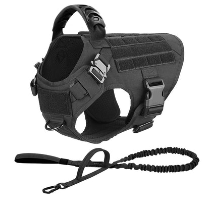 Large Dog Harness And Leash Set Pet Training Walking Vest Dog Harness And Collar For Medium Large Dogs