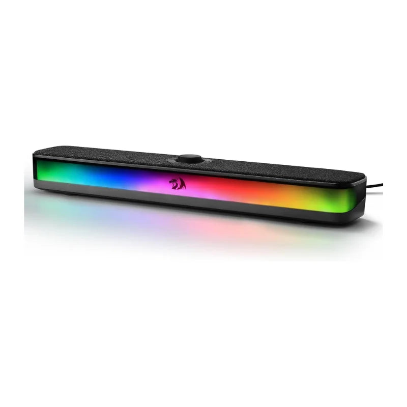 GS515 RGB Desktop Soundbar 2.0 Channel Stereo Computer Speakers for Desktop Bluetooth 5.3, USB-C/USB Powered