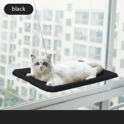 Hammock Aerial Hanging Cat Bed Climbing Frame Sunny Window Seat Nest Bearing 20kg Pet Accessories
