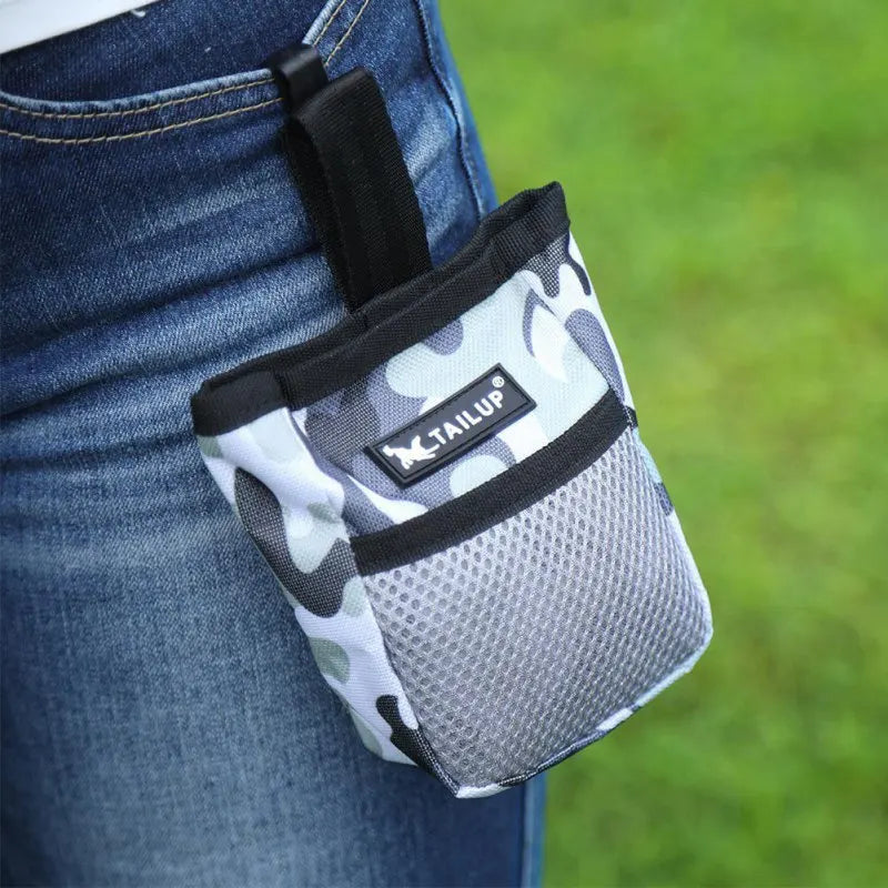 Pet Dog Puppy Training Treat Snack Bait Pet Feed Pocket Pouch Obedience Agility Pouch Food Bag