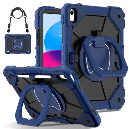 Rugged Armor Kids Case For iPad 10th Air 5 4 10.9 Air 11 2025 13 2024 10.2 8th 9th 9.7 Generation Tablet Stand Shockproof Cover