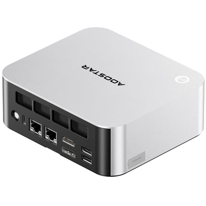 AOOSTAR MACO 6850H Mini PC, AMD Ryzen 7 Pro 6850H 8C16T, 24GB LPDDR5, HDMI+DP+USB4, WiFi 6, 2.5G LAN, for Windows