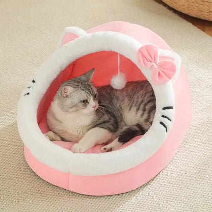 Universal Cat Bed Cat House Soft And Comfortable Pet Bed Puppy Sleeping Bag Pet Supplies