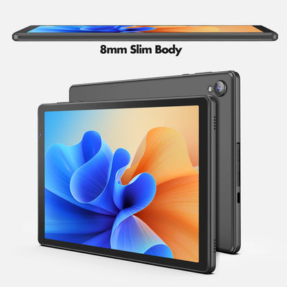PRITOM Tablet 10-inch Android 12 32GB ROM 512GB Expand Tablets, 2GB RAM Wi-Fi 6 Tablet PC with 1.6GHz Quad Core CPU