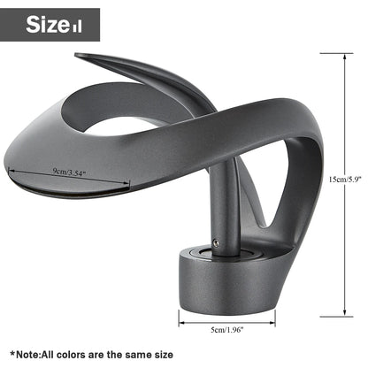 Rozin Luxury Black Basin Faucet Grey Bathroom Waterfall Mixer Tap Brass Deck Mount
