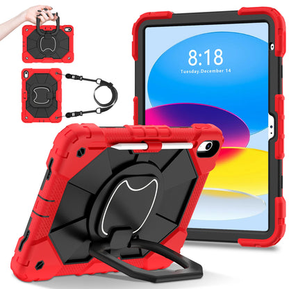 Rugged Armor Kids Case For iPad 10th Air 5 4 10.9 Air 11 2025 13 2024 10.2 8th 9th 9.7 Generation Tablet Stand Shockproof Cover
