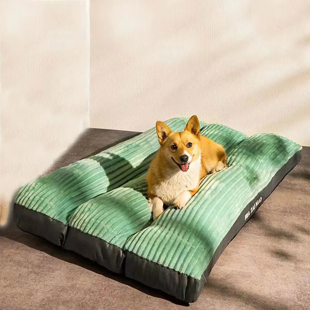Dog Bed Kennel Extra Thickened Deluxe Dog Bed Kennel - Pet Bed, Anti-bite, Anti-dirt, Soft and Comfortable