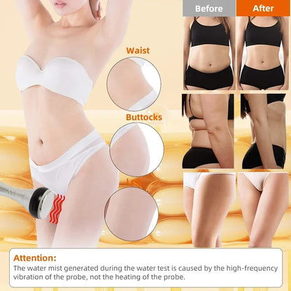 4IN1 Cavitation Body Slimming 40K Machine Beauty Massager Skin Tighten Face Lifting Vacuum