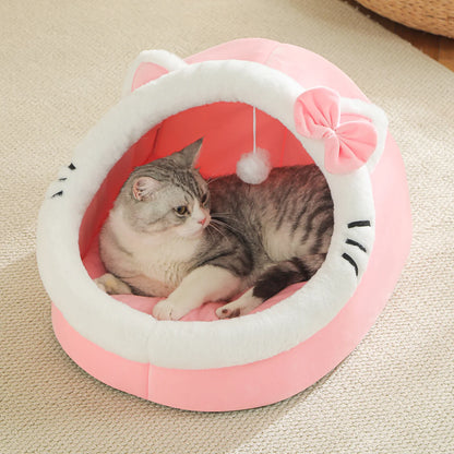 Universal Cat Bed Cat House Soft And Comfortable Pet Bed Puppy Sleeping Bag Pet Supplies