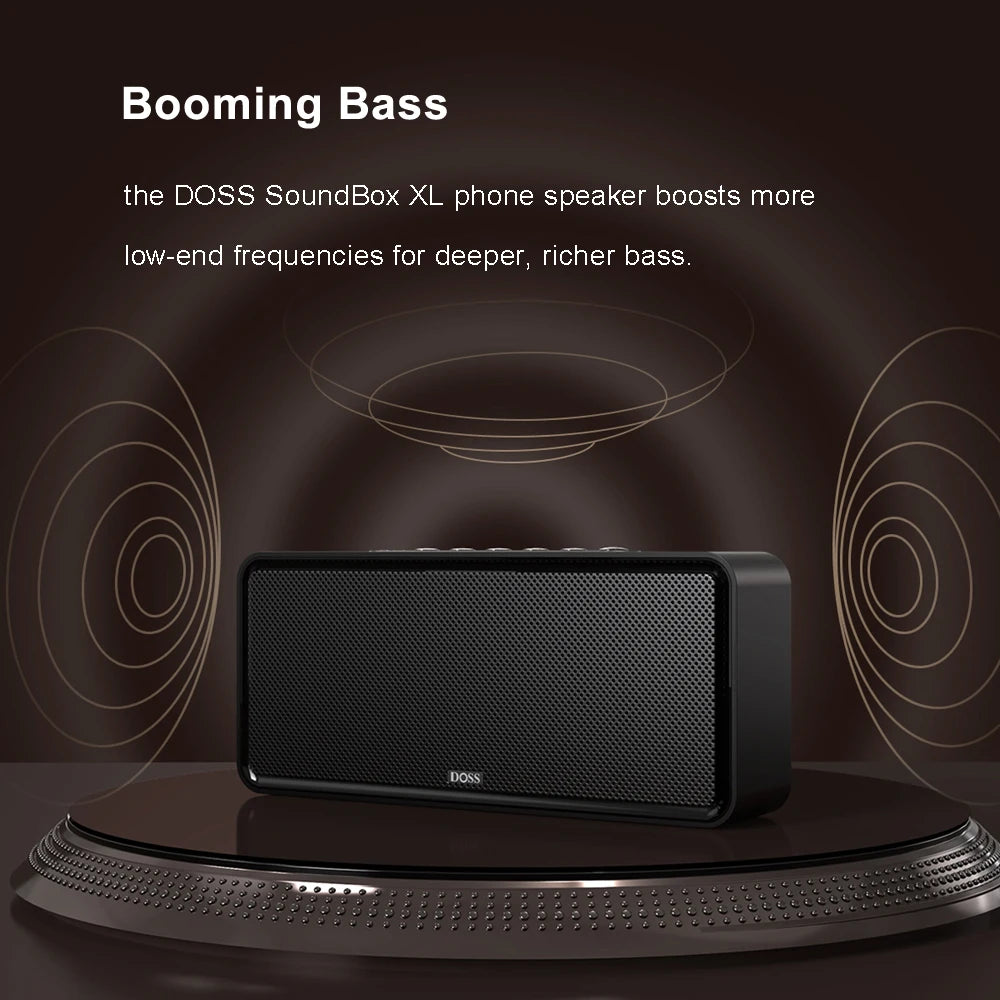 DOSS Home Bluetooth Speaker Powerful 32W Stereo Sound