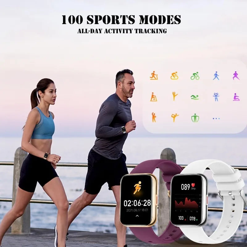 1.85"HD Smart Watch for Women, AI Voice Smart Watch for Android/for iPhone, Sport Watch