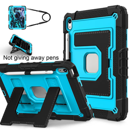 Rugged Armor Kids Case For iPad 10th Air 5 4 10.9 Air 11 2025 13 2024 10.2 8th 9th 9.7 Generation Tablet Stand Shockproof Cover