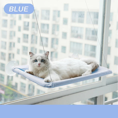 Hammock Aerial Hanging Cat Bed Climbing Frame Sunny Window Seat Nest Bearing 20kg Pet Accessories