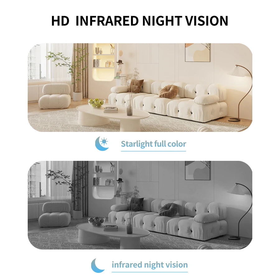 1080P wireless WIFI security camera home CCTV baby monitor full-color  night vision automatic tracking two-way audio