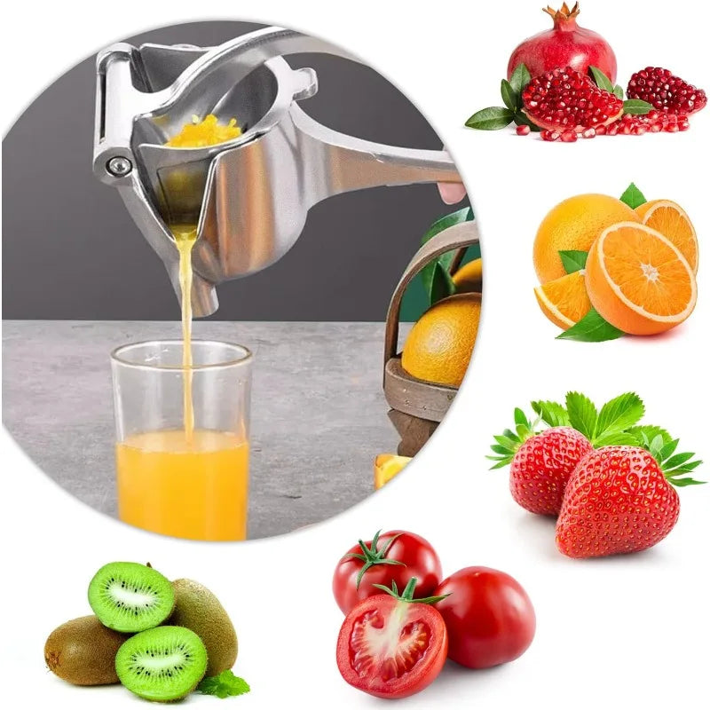 Manual Juicer, Detachable Heavy Duty Citrus Squeezer Extractor Tool, Premium Quality Metal Alloy Squeezer