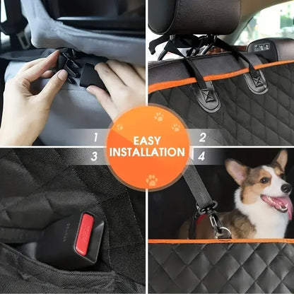 Seat Cover for Pets 100% Waterproof Scratch Proof Nonslip Durable Soft Back Seat Cover Car/Truck