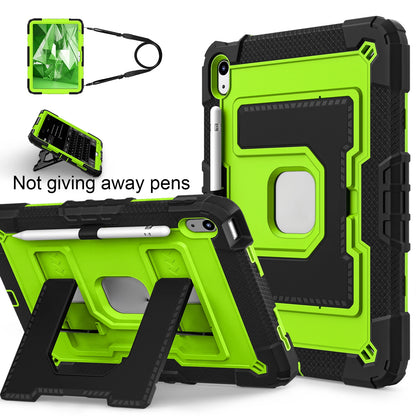 Rugged Armor Kids Case For iPad 10th Air 5 4 10.9 Air 11 2025 13 2024 10.2 8th 9th 9.7 Generation Tablet Stand Shockproof Cover