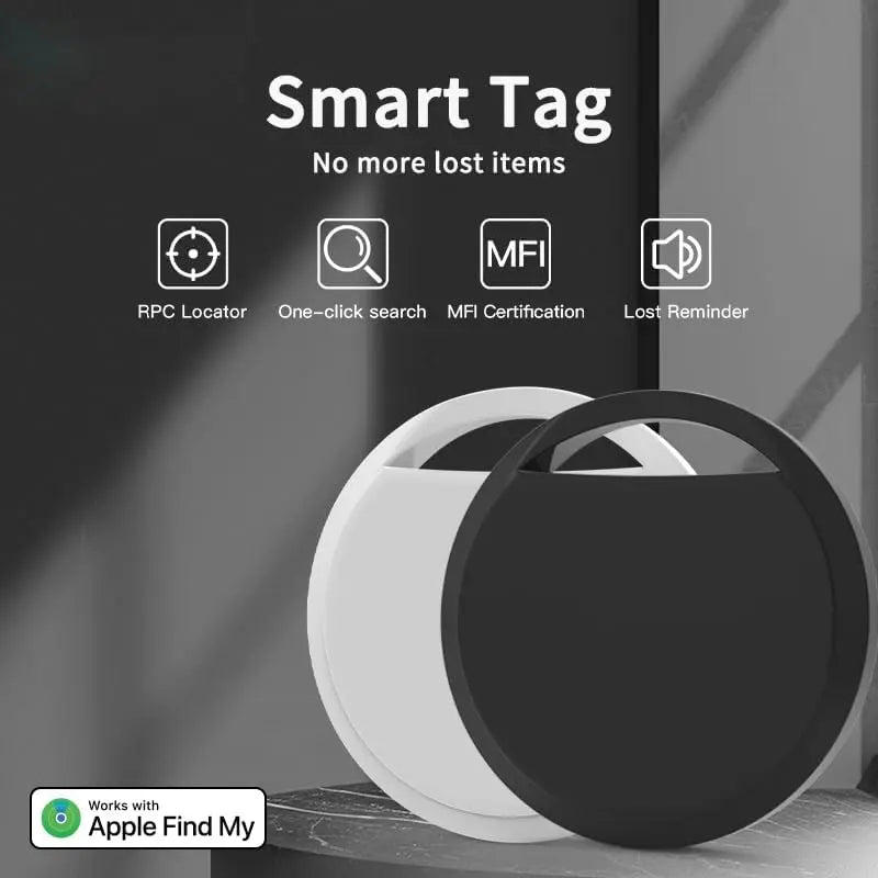 Air tag Smart Bluetooth Tracker Tag Works with Find My APP (iOS Only) Search Locator Device