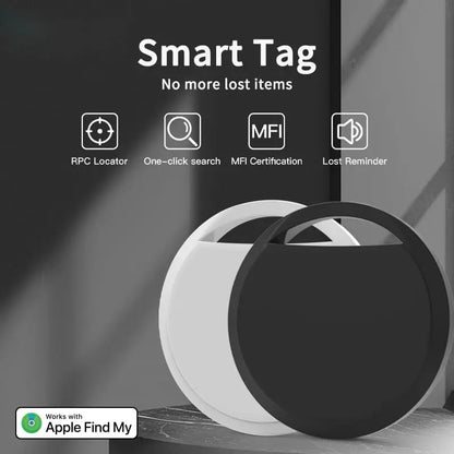 Air tag Smart Bluetooth Tracker Tag Works with Find My APP (iOS Only) Search Locator Device