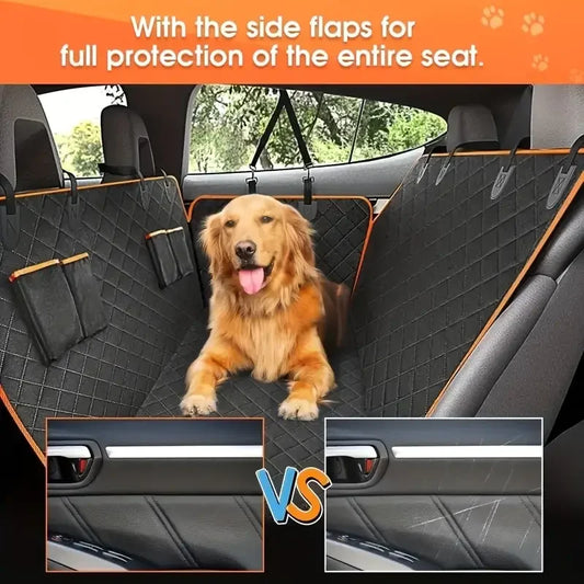 Seat Cover for Pets 100% Waterproof Scratch Proof Nonslip Durable Soft Back Seat Cover Car/Truck