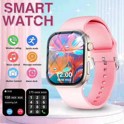 Smart Watch Bluetooth Call Message Display Fitness Monitoring Bracelet Suitable for Android iPhone
