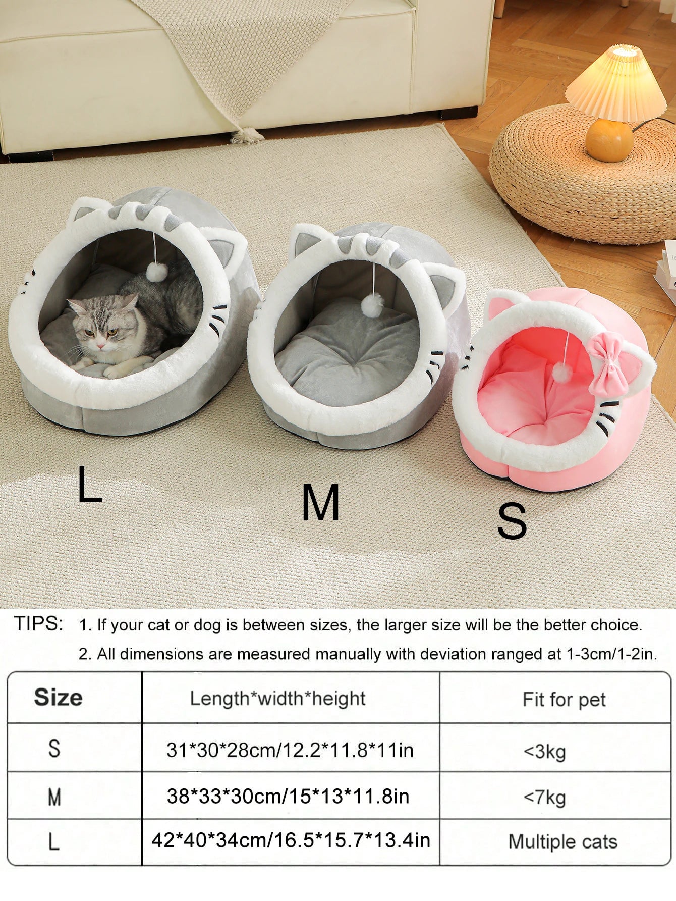Universal Cat Bed Cat House Soft And Comfortable Pet Bed Puppy Sleeping Bag Pet Supplies