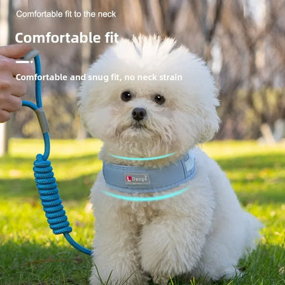 Dog Harness No Pull, Reflective Adjustable Pet Vest, Comfortable Breathable Mesh Puppy Harness with Leash for Small Dogs
