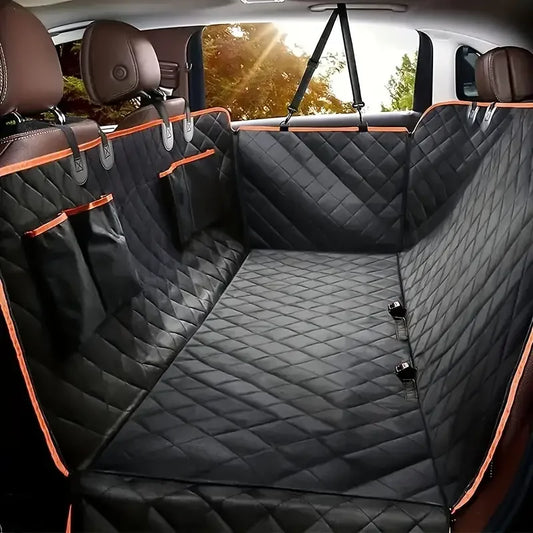 Seat Cover for Pets 100% Waterproof Scratch Proof Nonslip Durable Soft Back Seat Cover Car/Truck