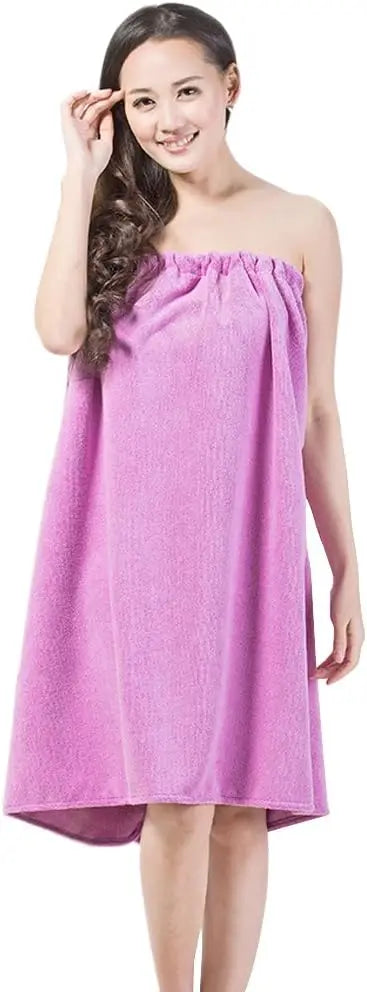 Women's Absorbent Microfiber Bath Towel Set with Body Wrap, Hair Cap for Gym Spa Beach Pool Shower